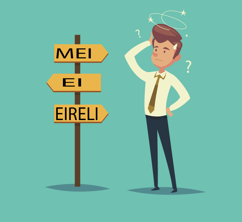 Diferenças entre MEI, EI, EIRELI e Sociedade Limitada ao abrir um CNPJ