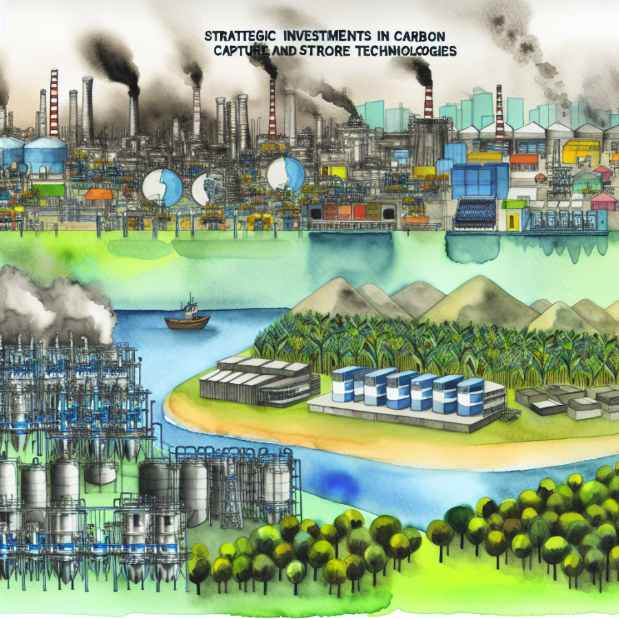 Investimentos Estratégicos em Tecnologias de Captura e Armazenamento de Carbono